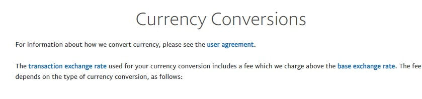 biaya konversi paypal