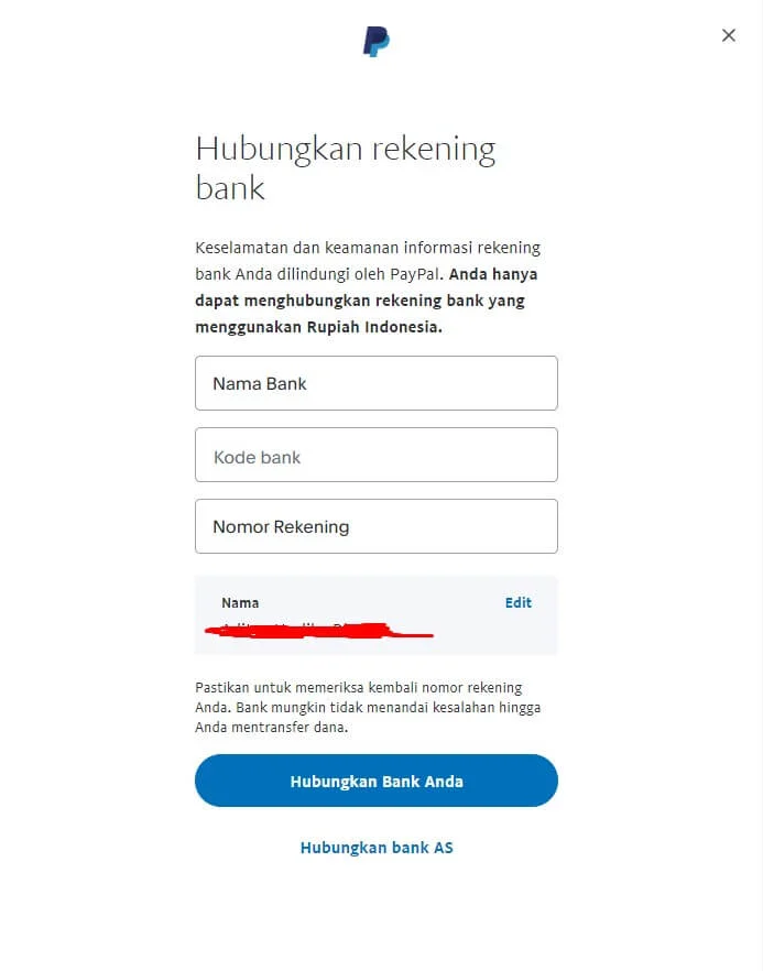 menghubungkan ovo ke paypal